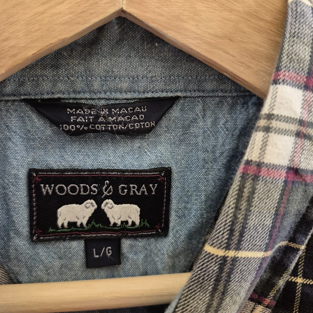 Woods & Gray Tartan Plaid Men's Shirt 1395/425
